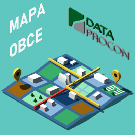 Mapa obce Heršpice